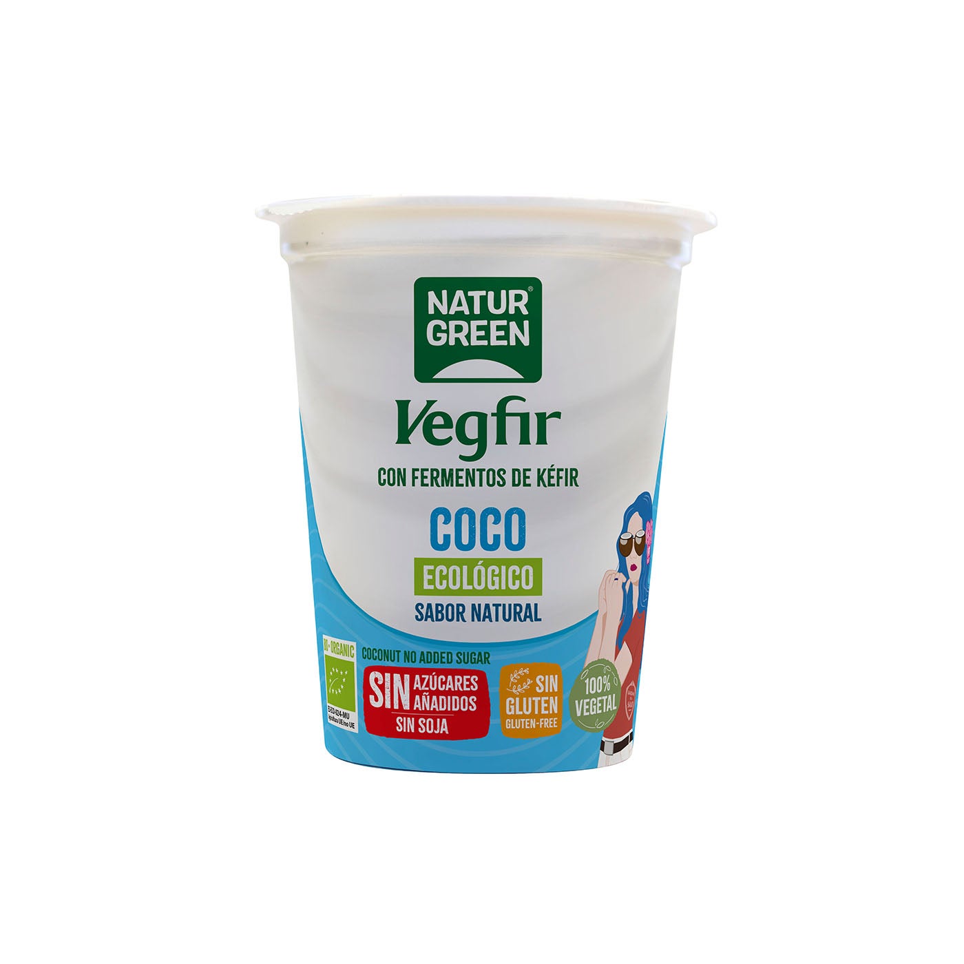 Vegfir de Coco Natural 400g Naturgreen