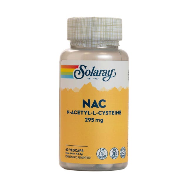 Nac N-Acetyl-L-Cisteína 60ud Solaray