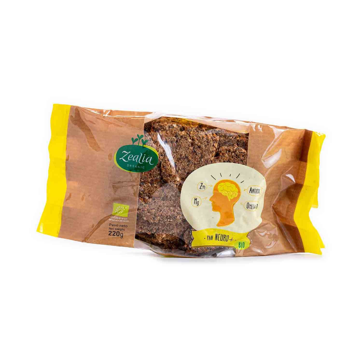 Pan Proteico Neuro Sin Gluten 300g Zealia