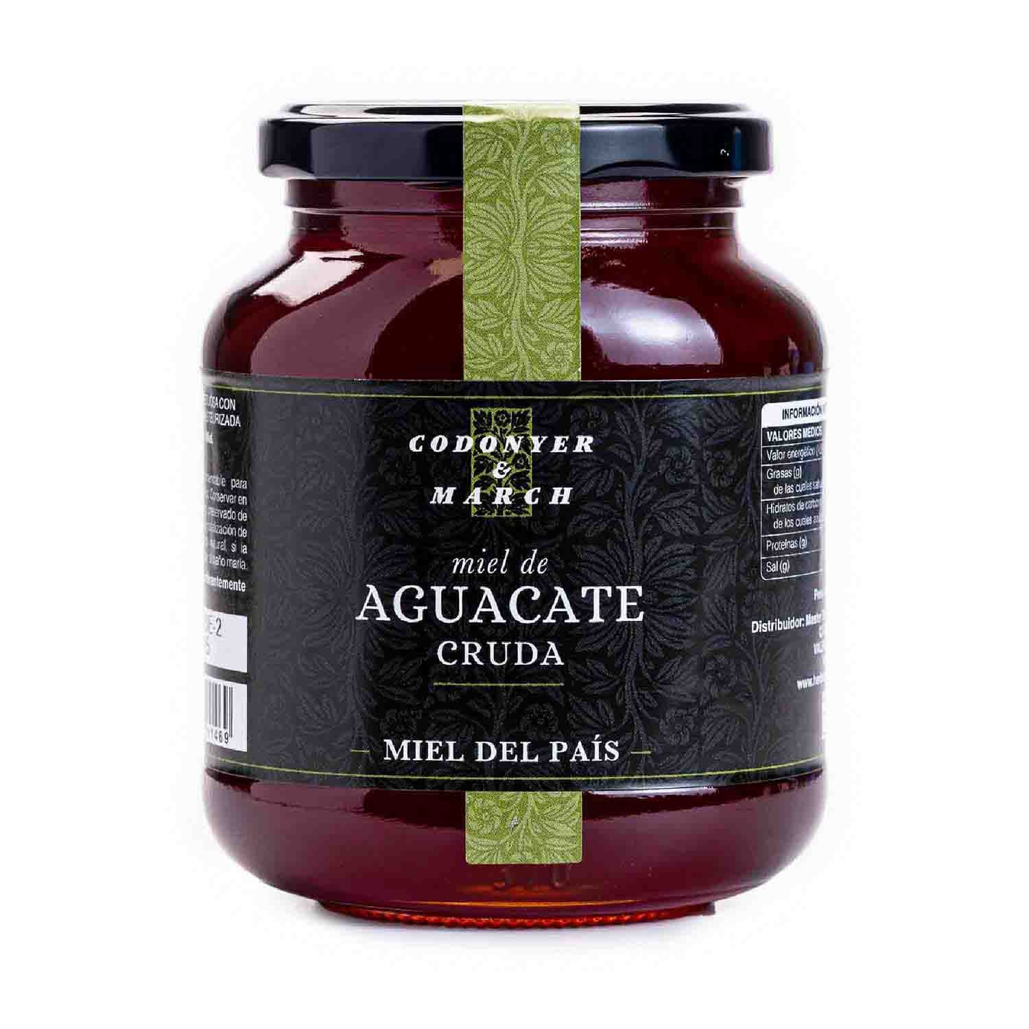 Miel de Aguacate Cruda 500g Codonyer & March