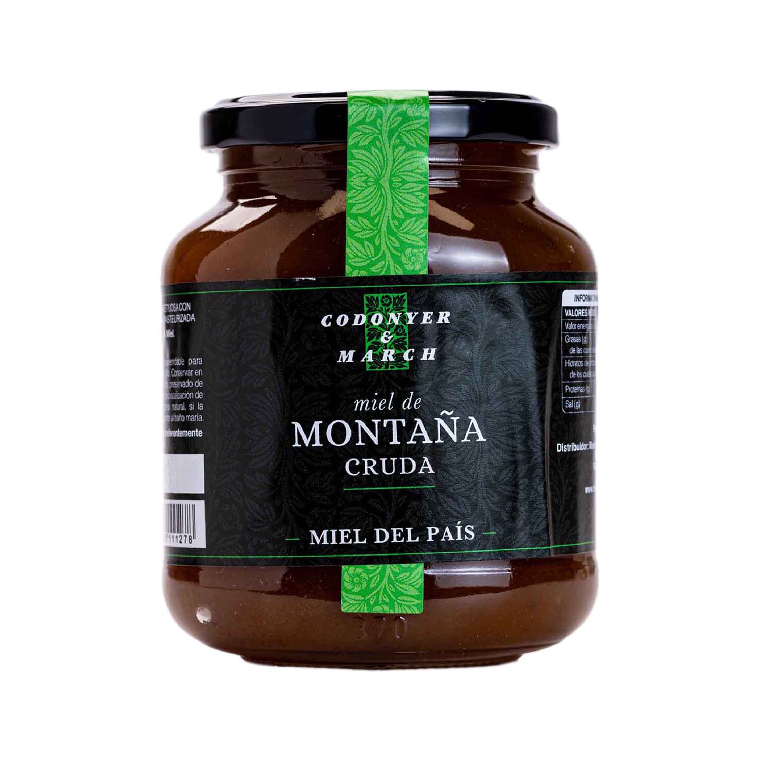 Miel Montaña Cruda 500g Codonyer & March