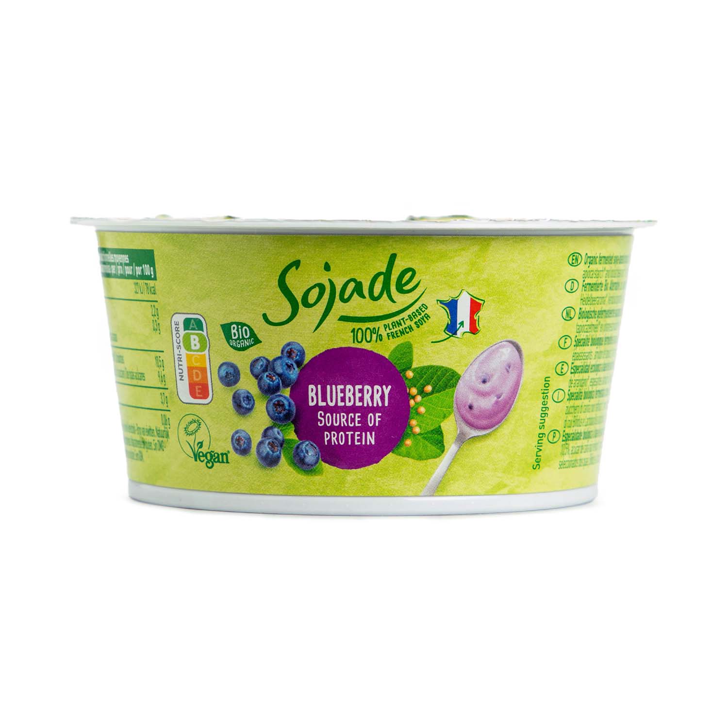 Postre de Soja y Arándanos 150g Sojade