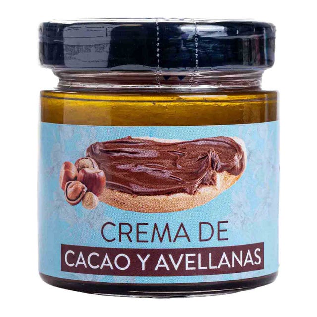Crema de Cacao y Avellanas 230g Organic Sac