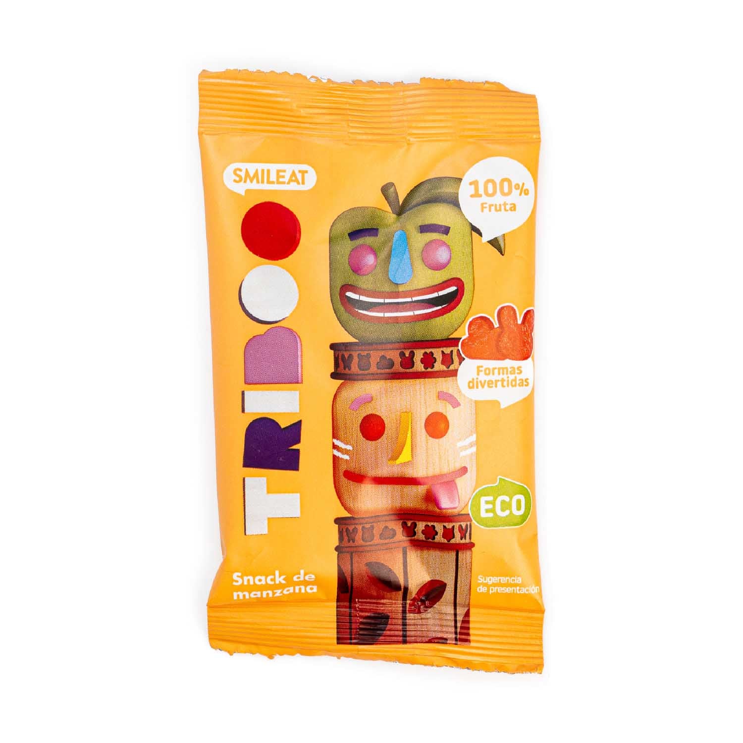 Snack de Manzana Eco 25g Smileat