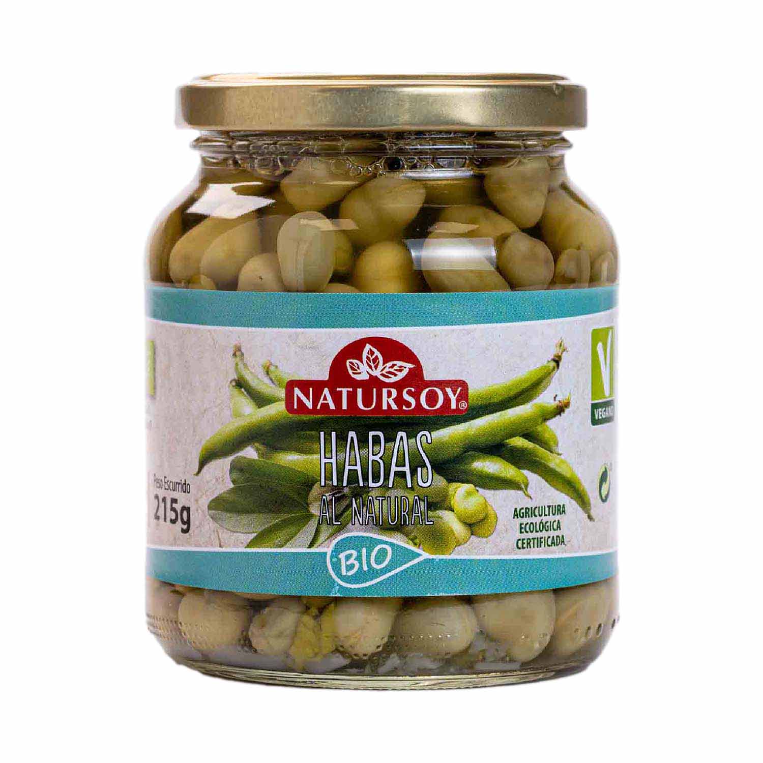 Habas al Natural 215g Natursoy