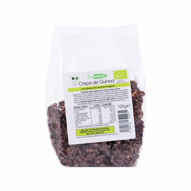 Cereales Crispis de Quinoa sin Fructosa 125g Frusano