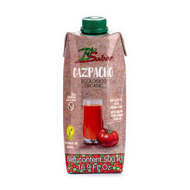 Gazpacho Eco Sin Gluten 500ml Biosabor