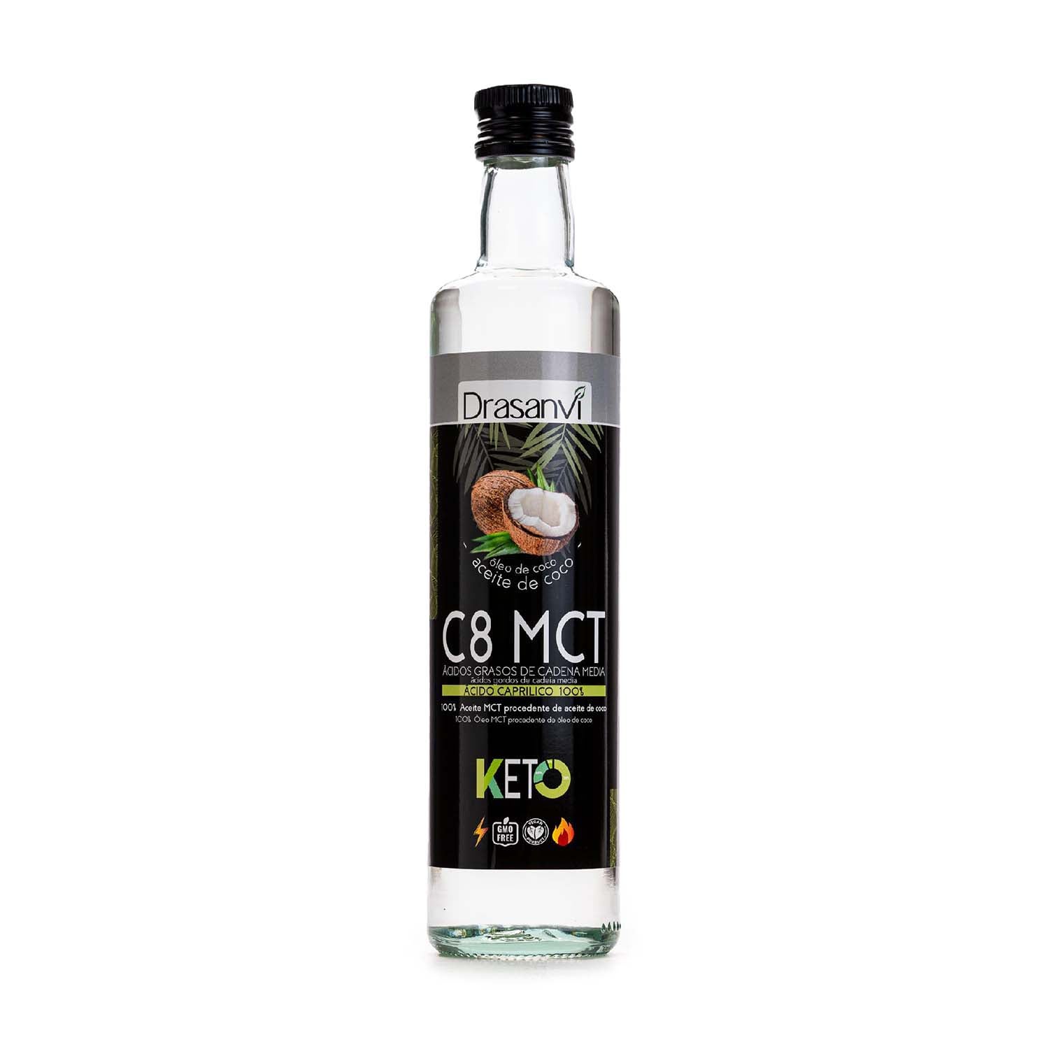 Aceite MCT Coco Puro 500ml Drasanvi
