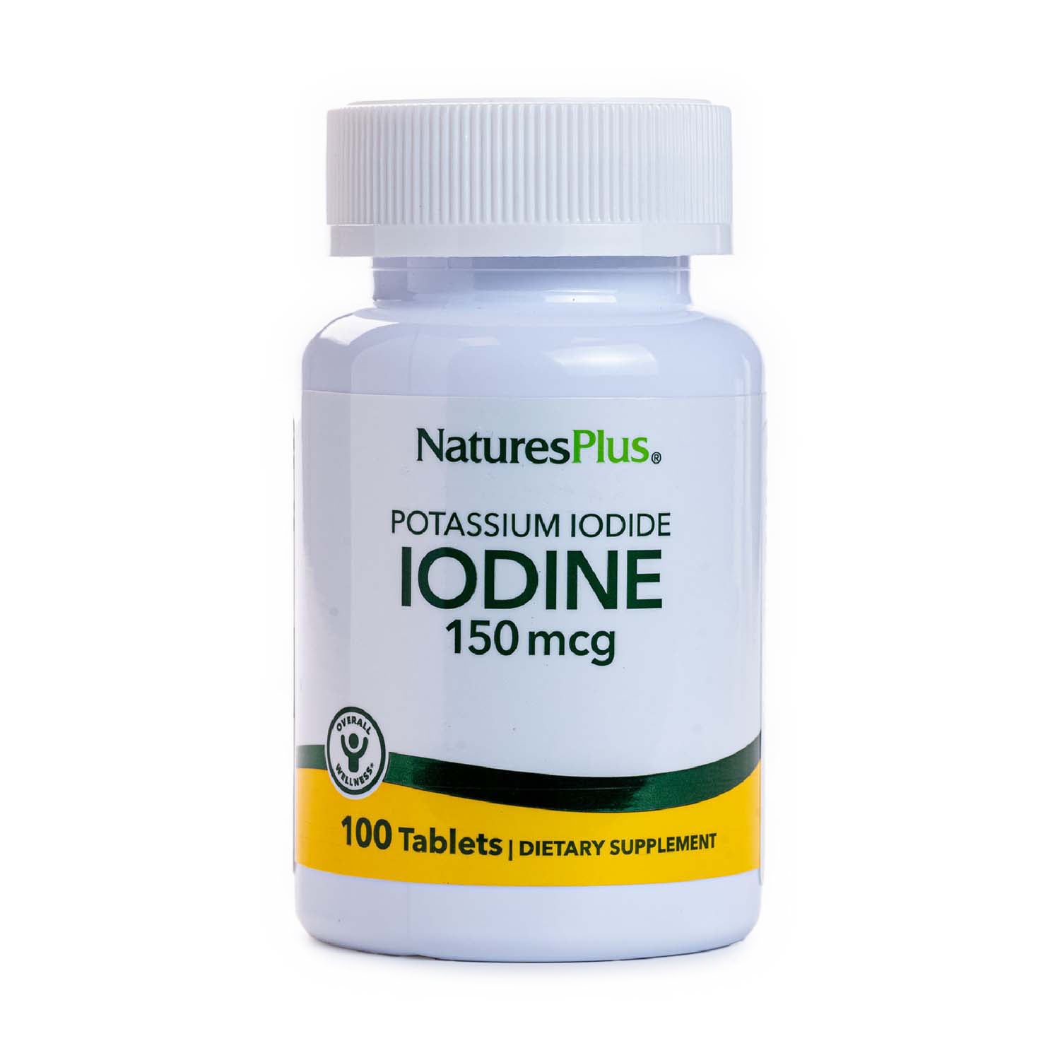 Iodine (Yoduro Potásico) 100 comprimidos Nature'S Plus