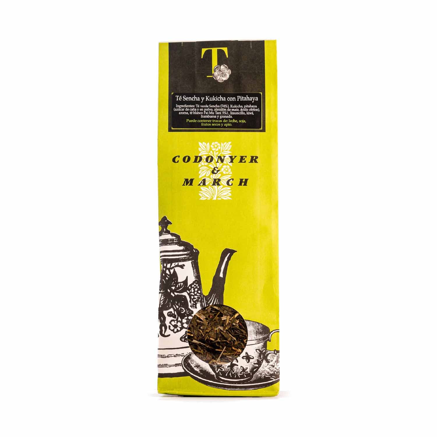 Té Sencha, Kukicha y Pitahaya 75g Codonyer & March