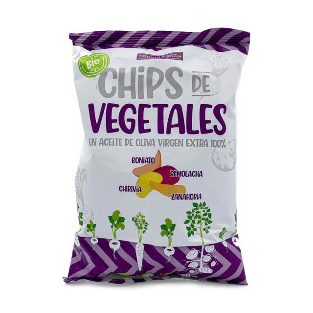 Chips de Vegetales 80g Organic Sac