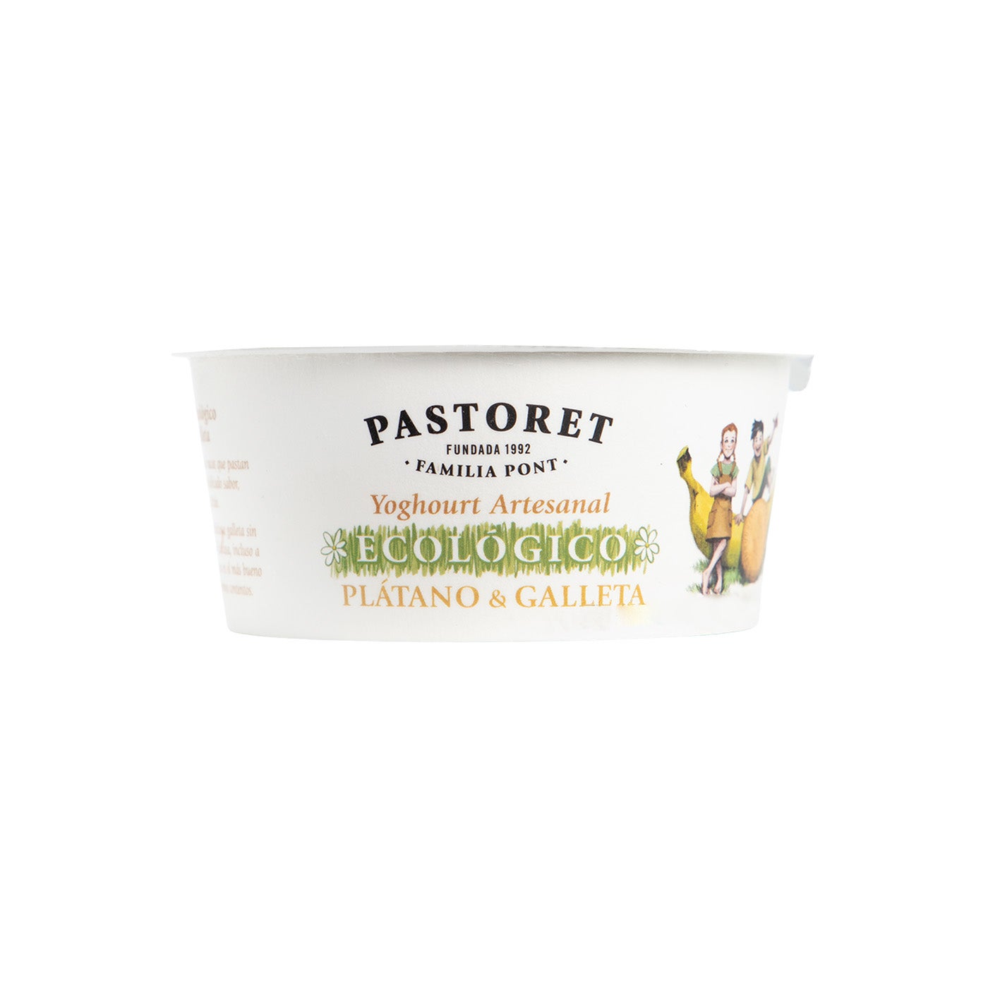 Yogur de Plátano y Galleta 125g Pastoret