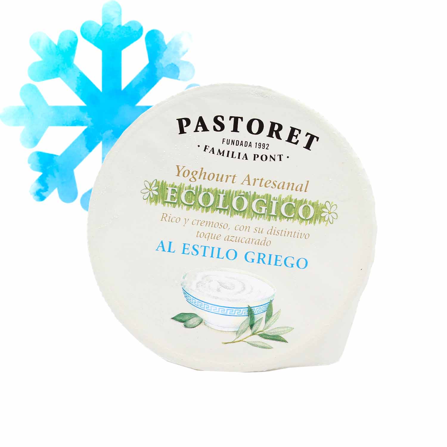 Yoghourt Ecológico Griego 125g Pastoret