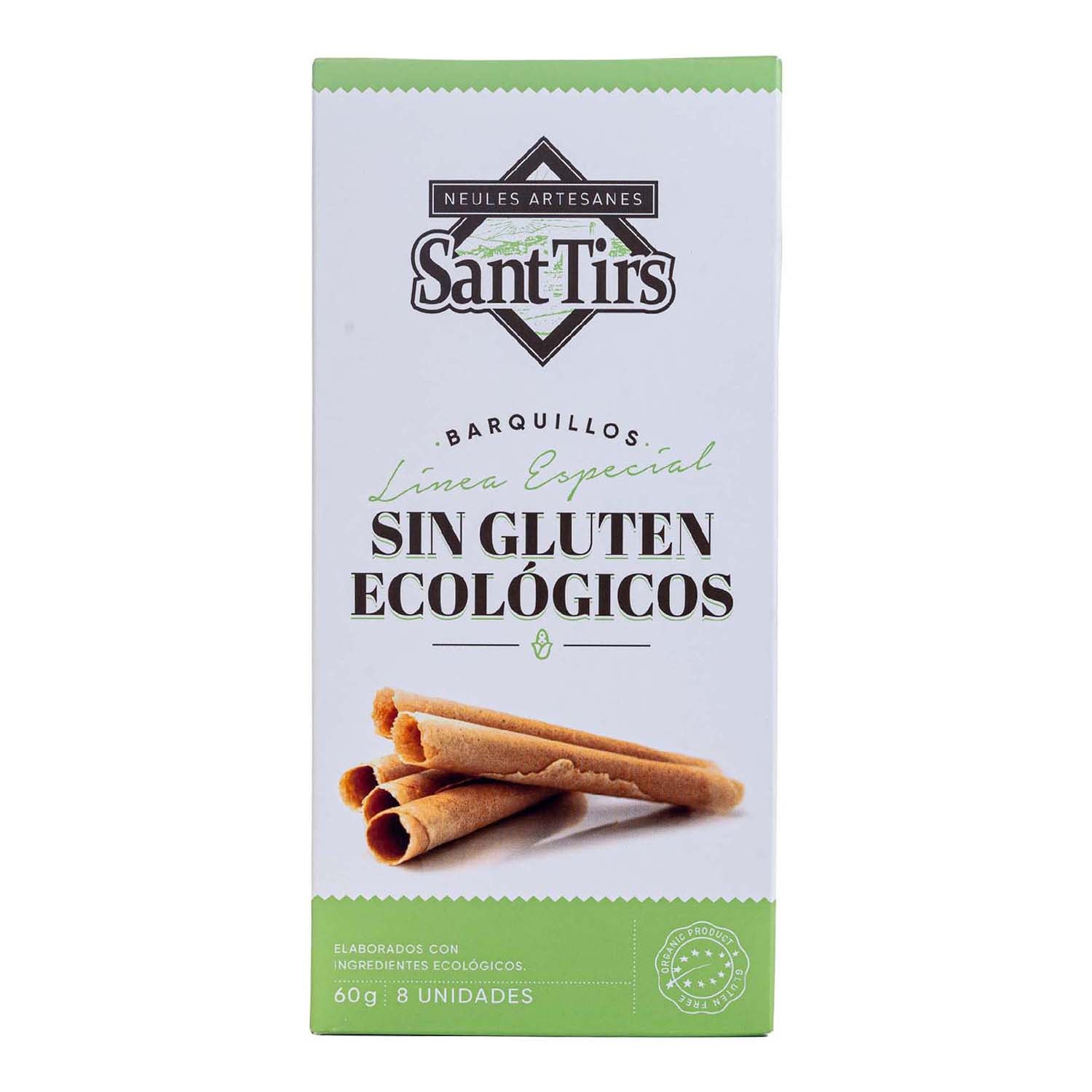 Barquillos Eco 80g (10uds) Sant Tirs