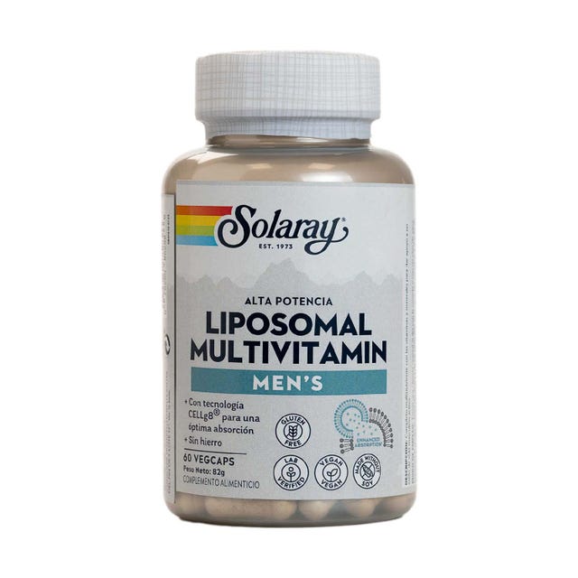 Men's Liposomal Multivitamínico 60 uds Solaray