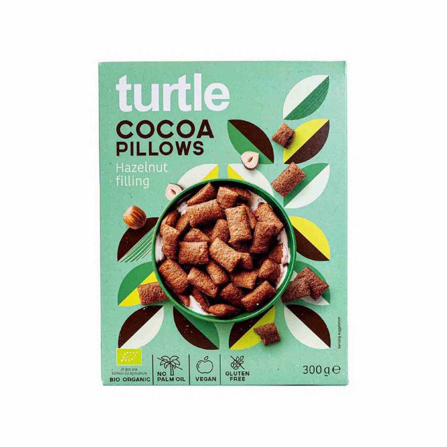 Pilows de Cacao y Avellanas 300g Turtle