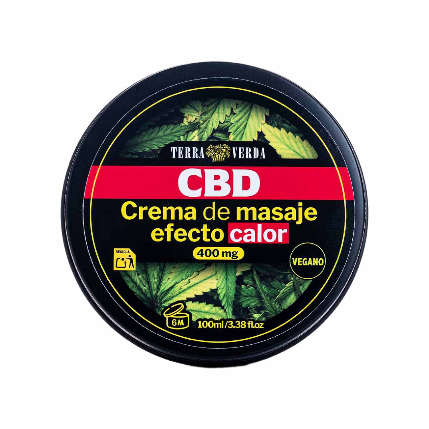 Crema Masaje Efecto Calor con CBD 100ml Herbolario Navarro