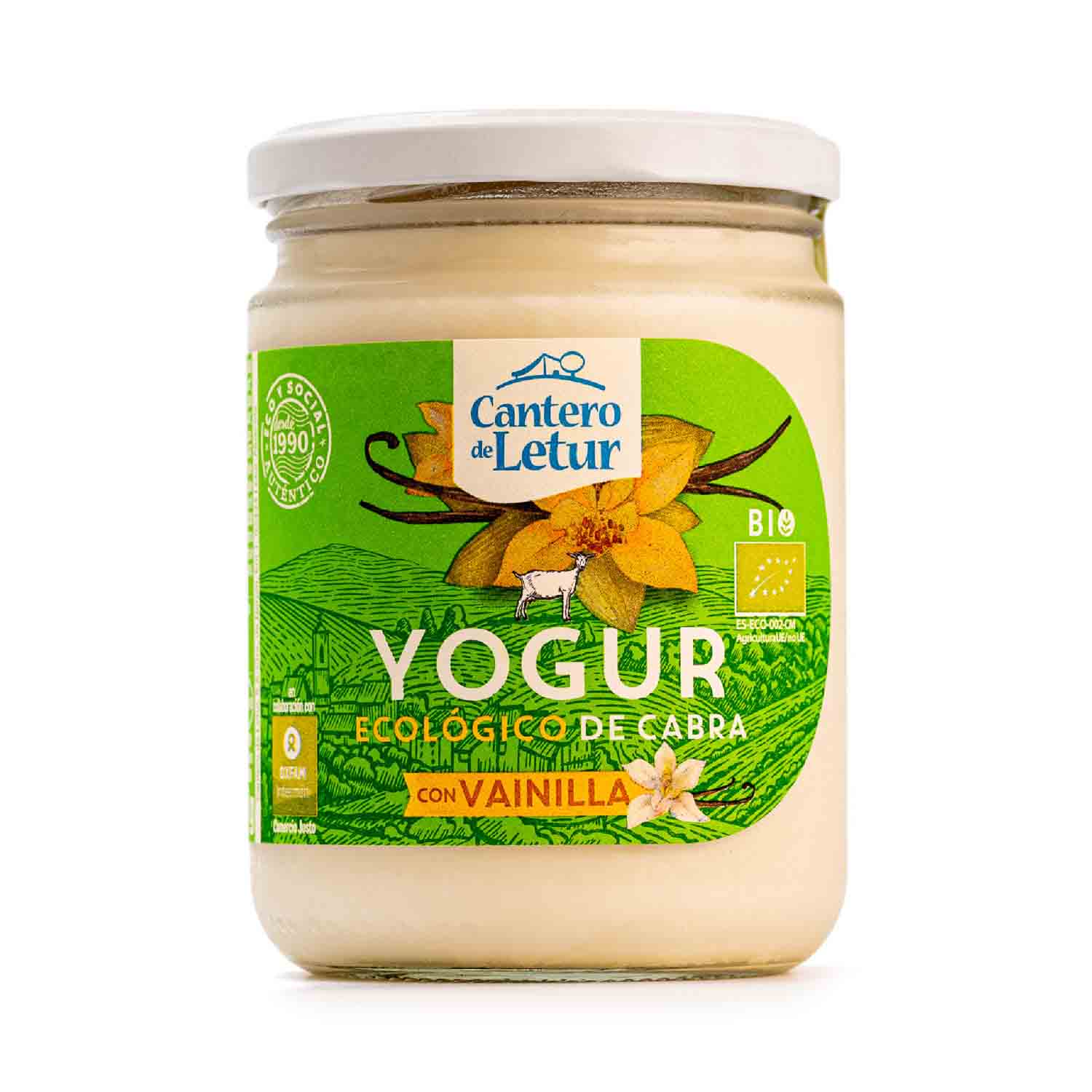 Yogur de Cabra con Vainilla 420g El Cantero de Letur