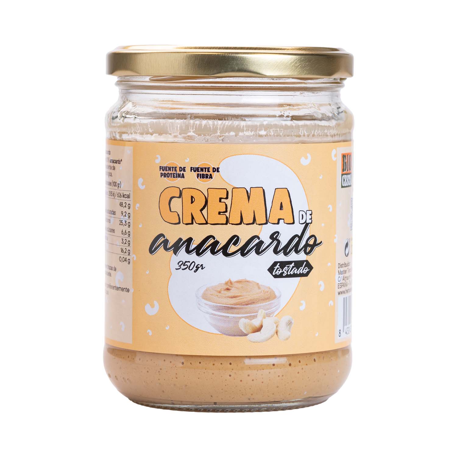 Crema de Anacardo 350g de Bio Cesta