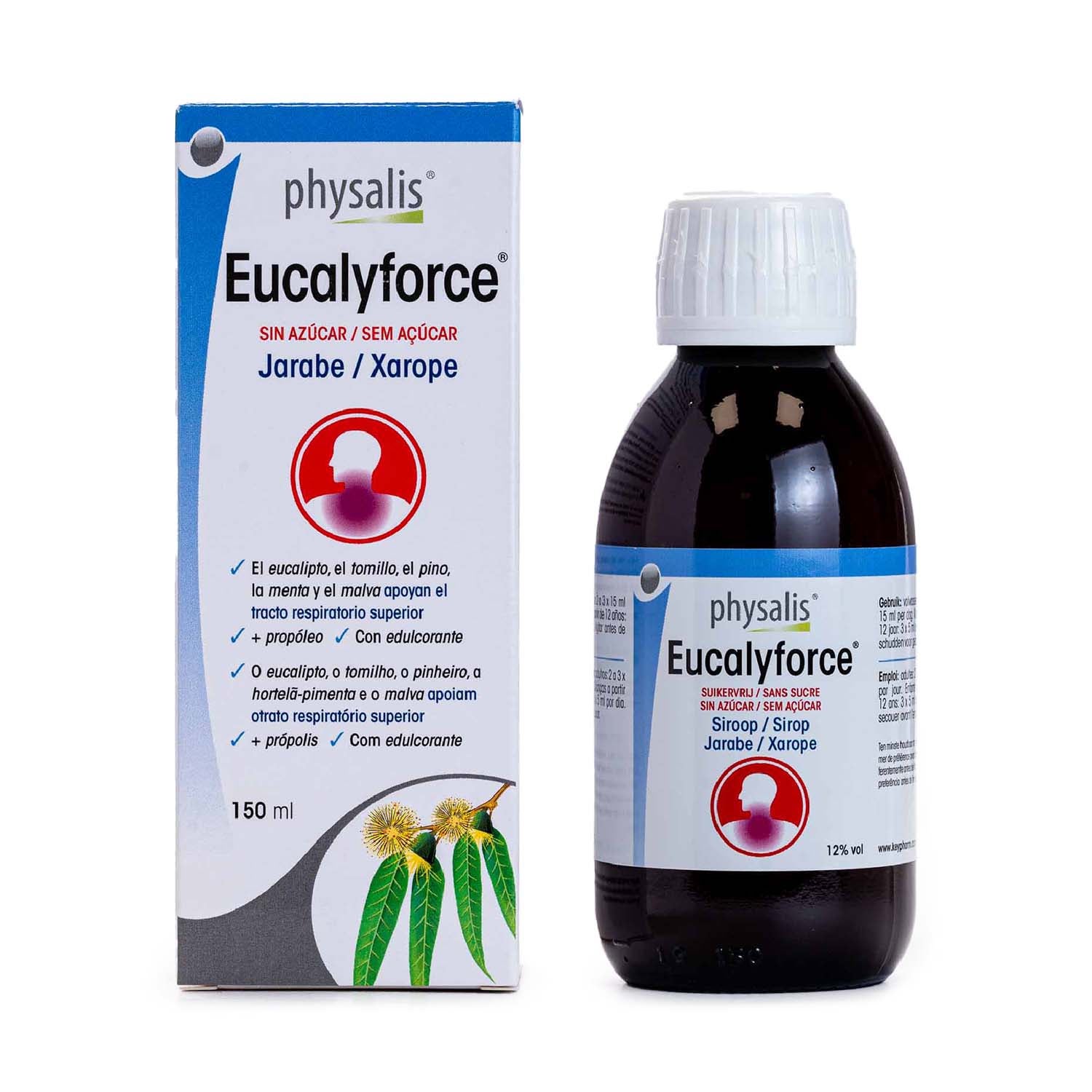 Eucalyforce Jarabe Sin Azucar 150ml Physalis