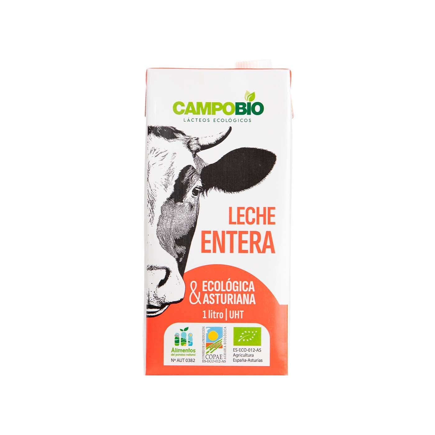 Leche entera 1L Campobio