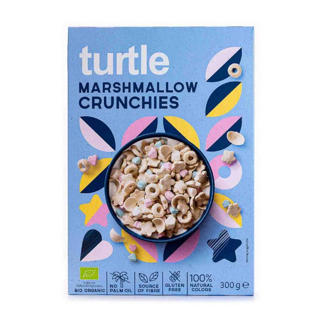 Cereales Marshmallow Crunchies 300g Turtle