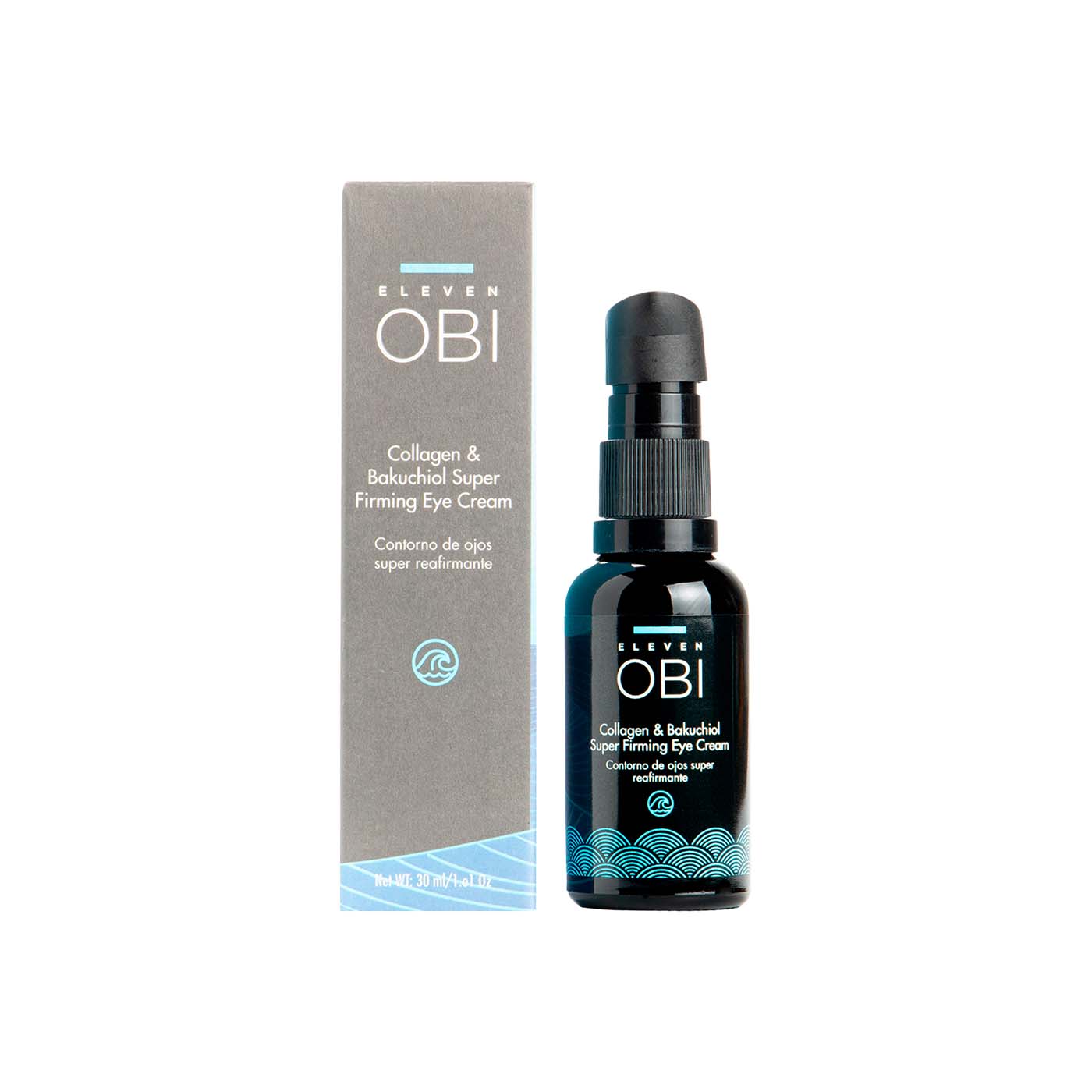 Contorno de Ojos Reafirmante con Bakuchiol 30ml Eleven Obi