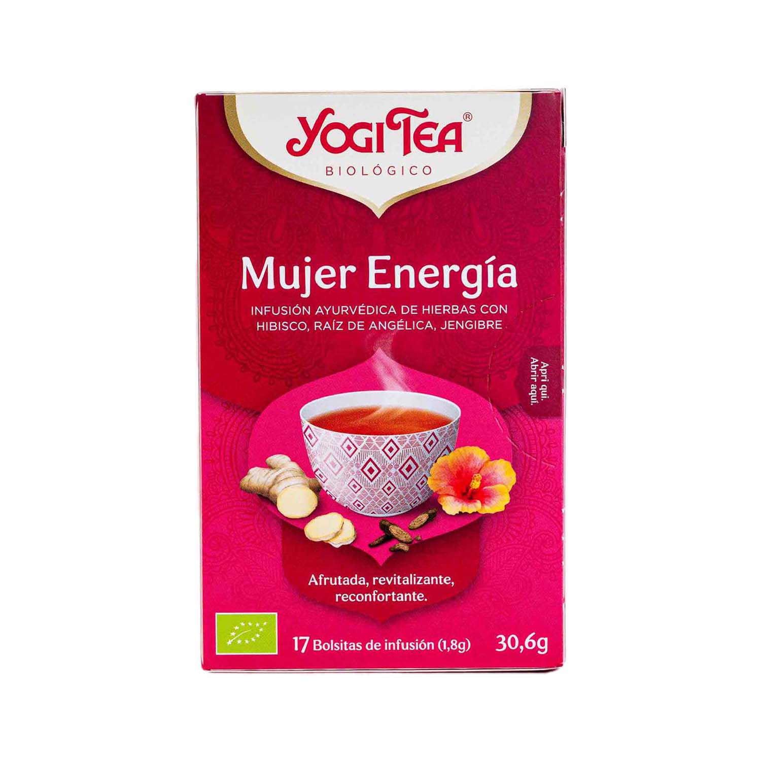 Infusión Mujer Energía 17Filtros Yogi Tea