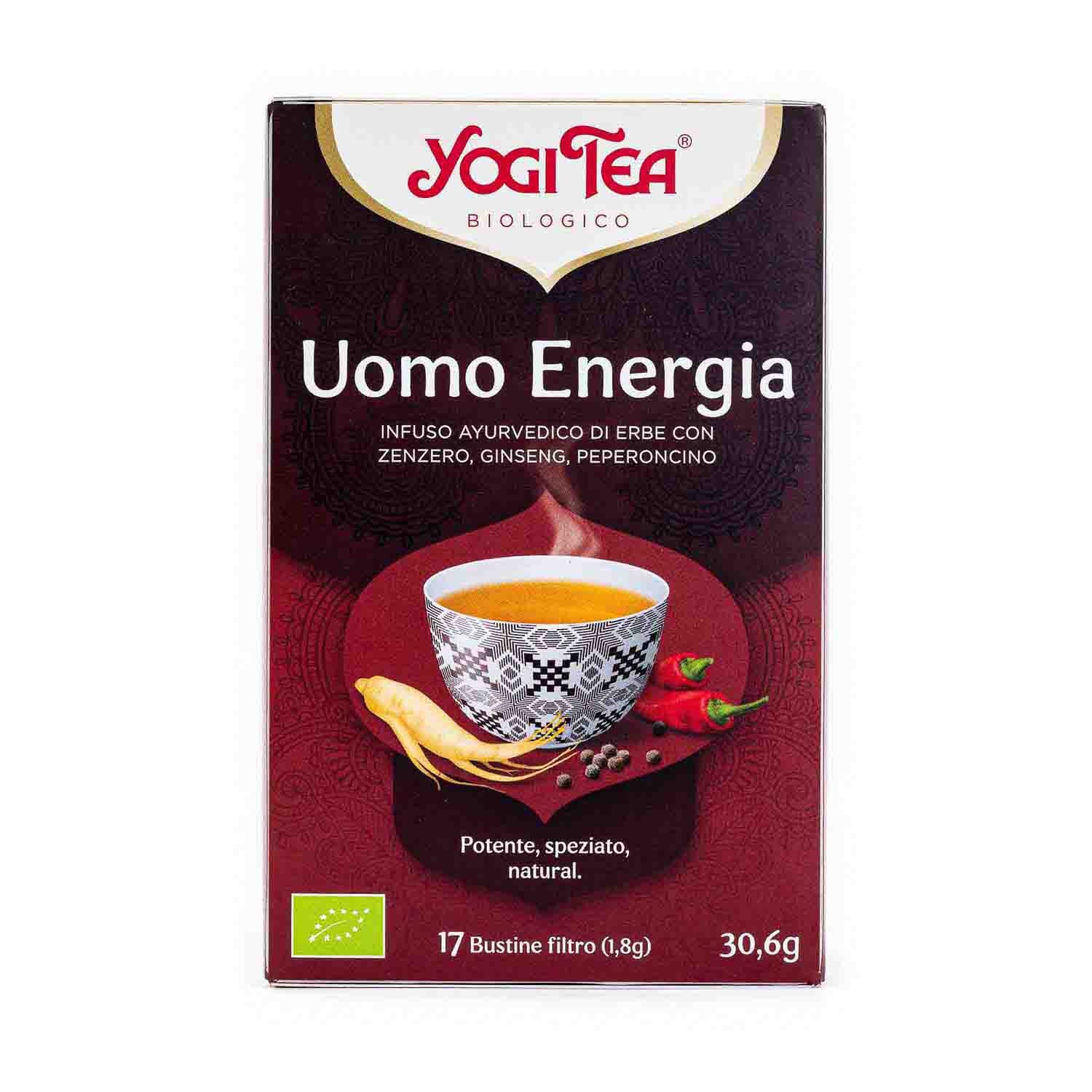 Infusión Hombre Energía 17Filtros Yogi Tea