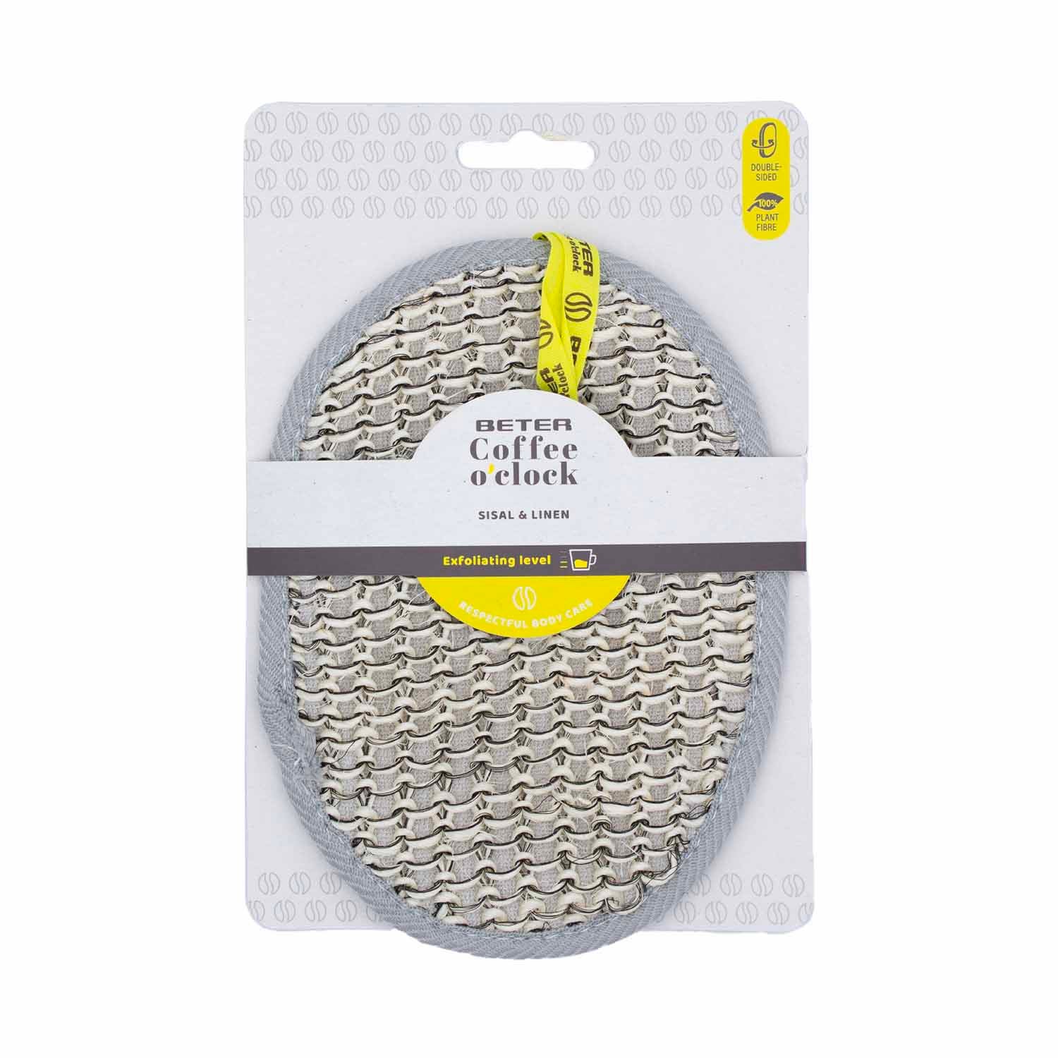 Esponja de Sisal y Lino Coffe O´Clock Beter