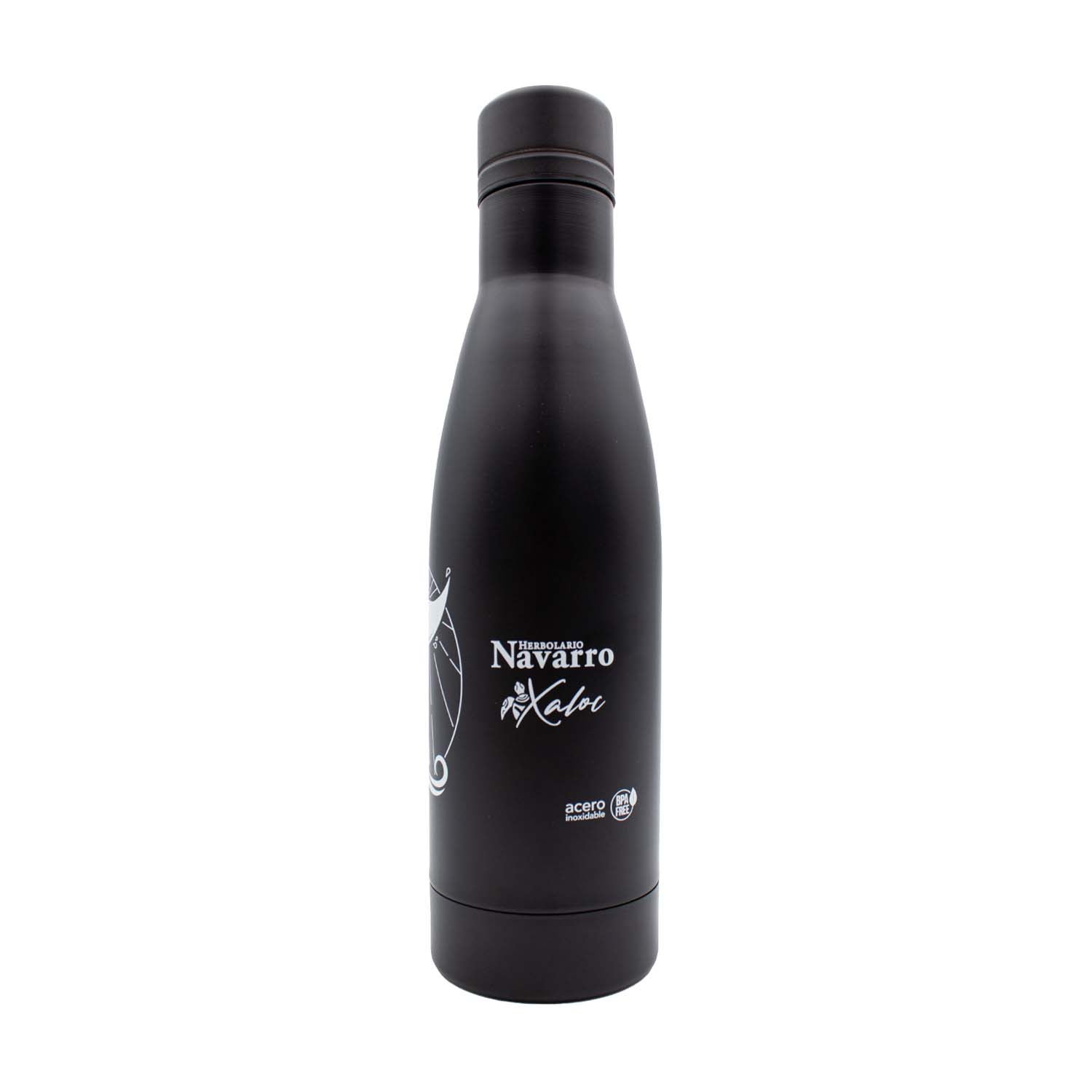 Botella de acero inoxidable colaborativa asociación Xaloc de 500ml