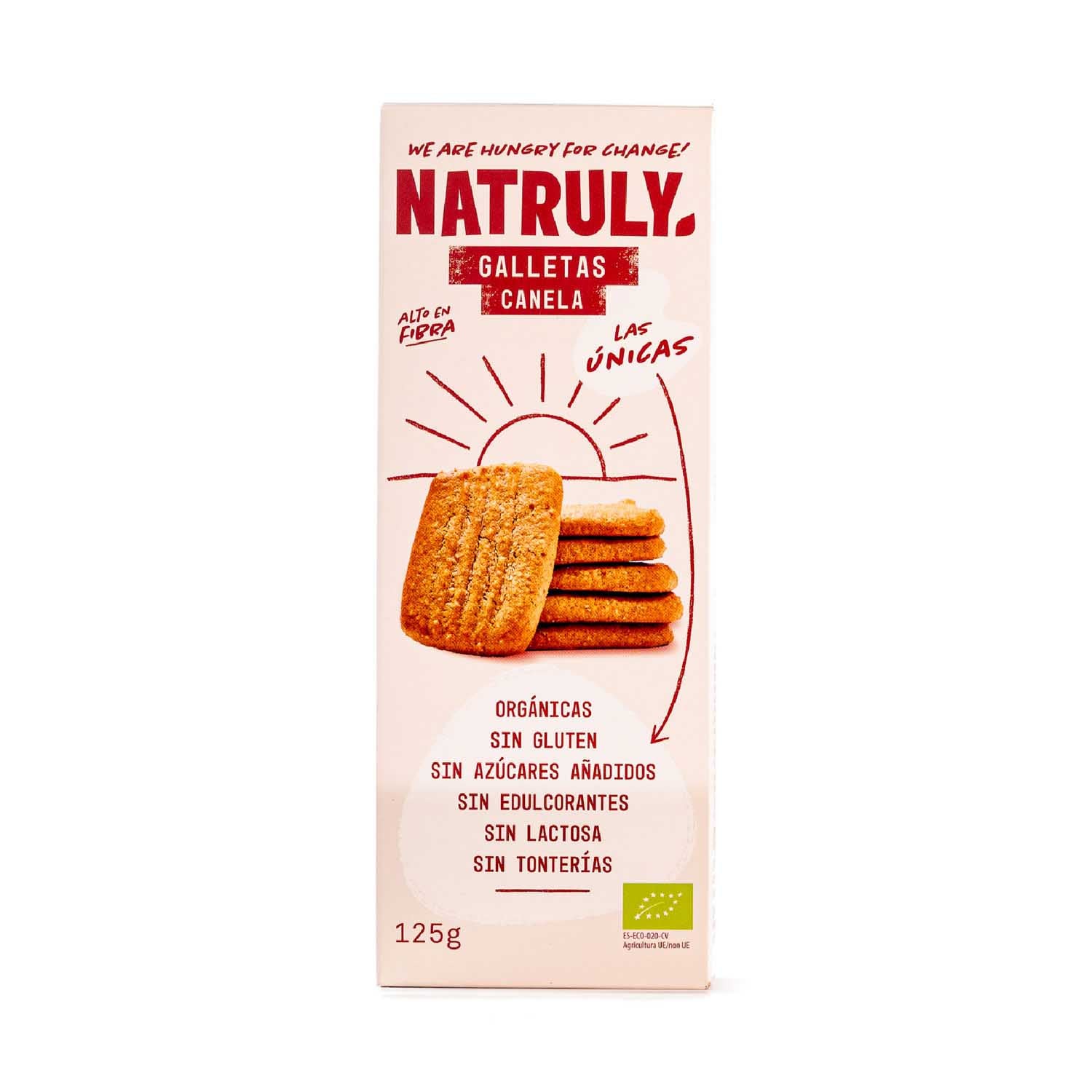 Galletas Cookies sabor Canela 125g Natruly
