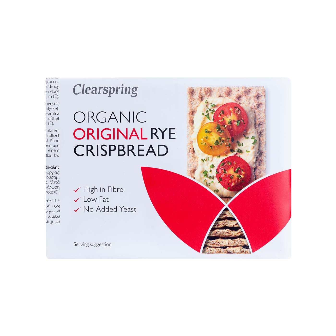 Pan de Centeno Knackebrod con Sésamo 200g Clearspring