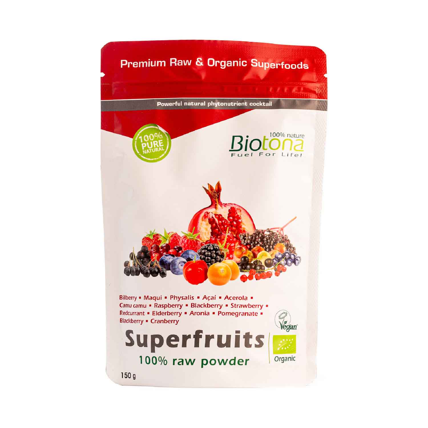 Superfruits en Polvo 150g Biotona
