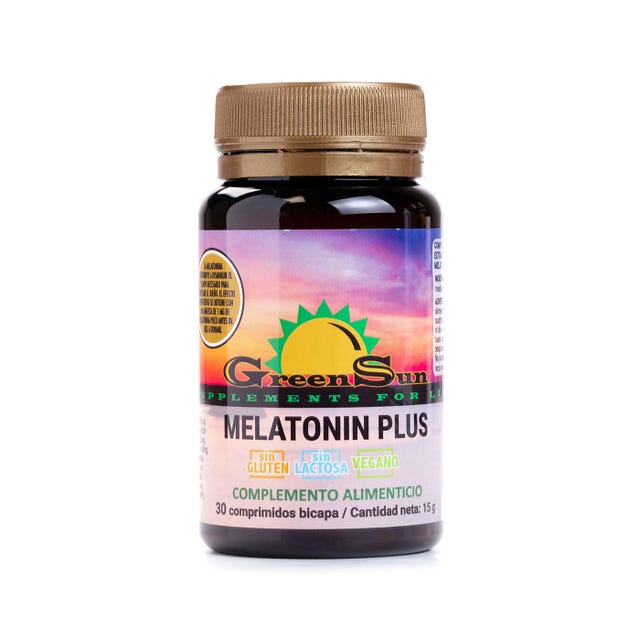 Melatonin Plus 30 comprimidos Green Sun