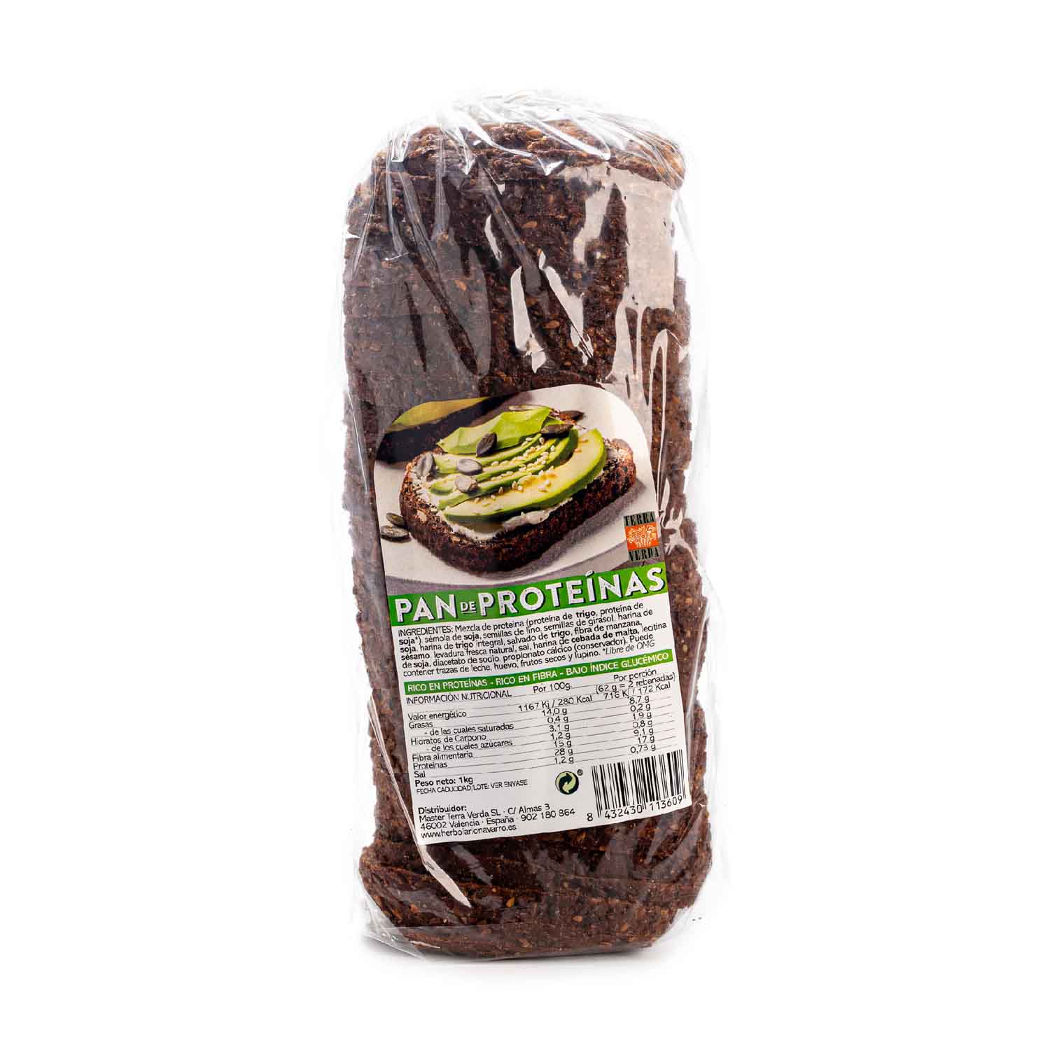 Pan de Proteínas 1kg Terra Verda