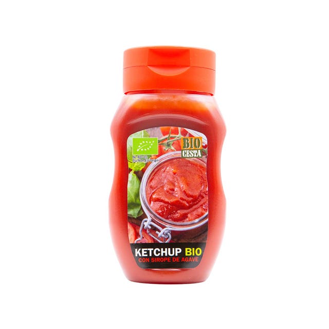 Ketchup con Sirope de Agave 300g Bio Cesta