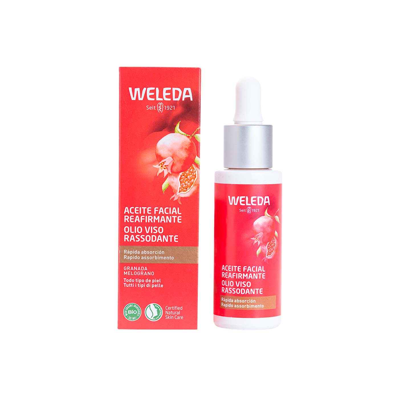 Aceite Facial Reafirmante de Granada 30ml Weleda