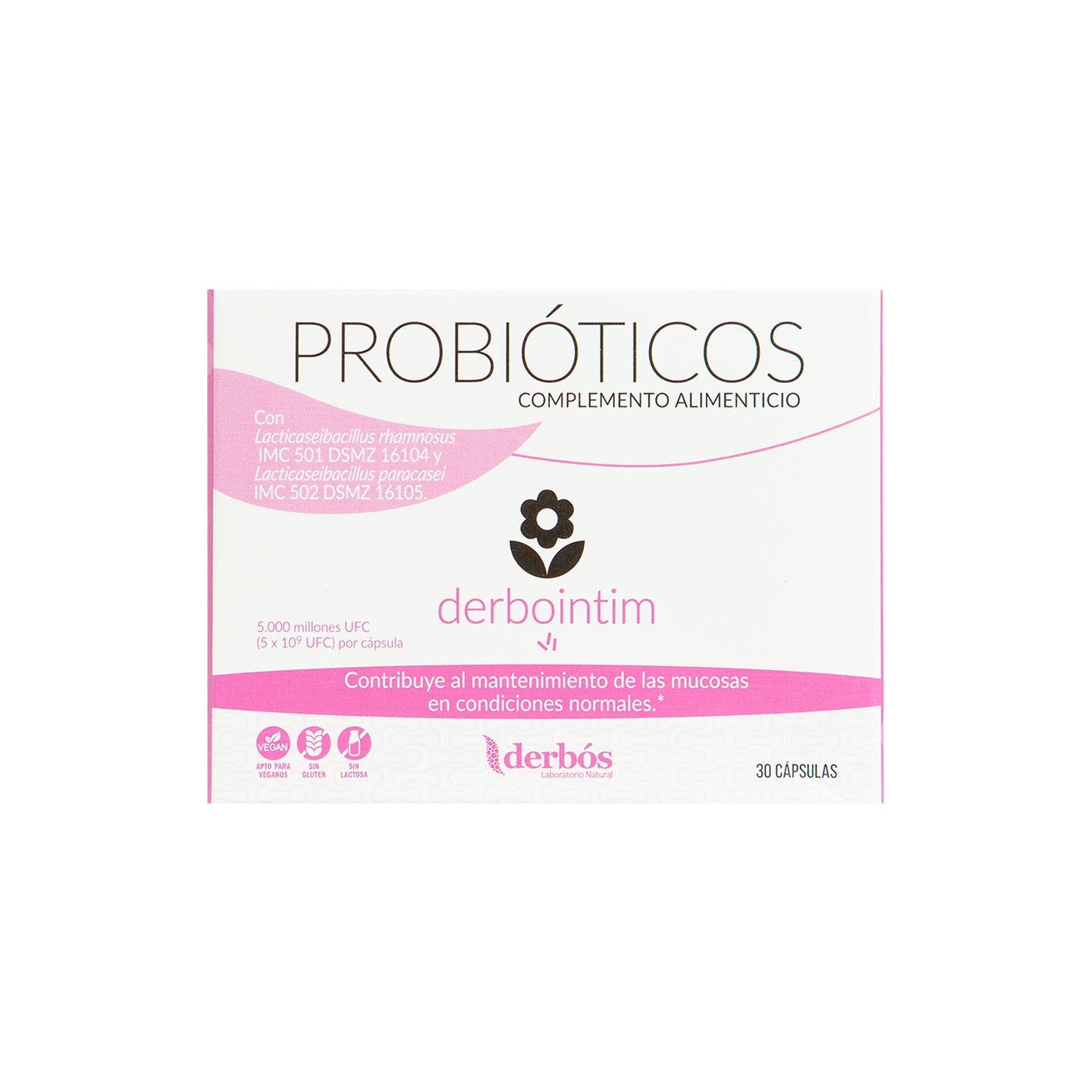 Probióticos Derbointim 30 cápsulas Derbós