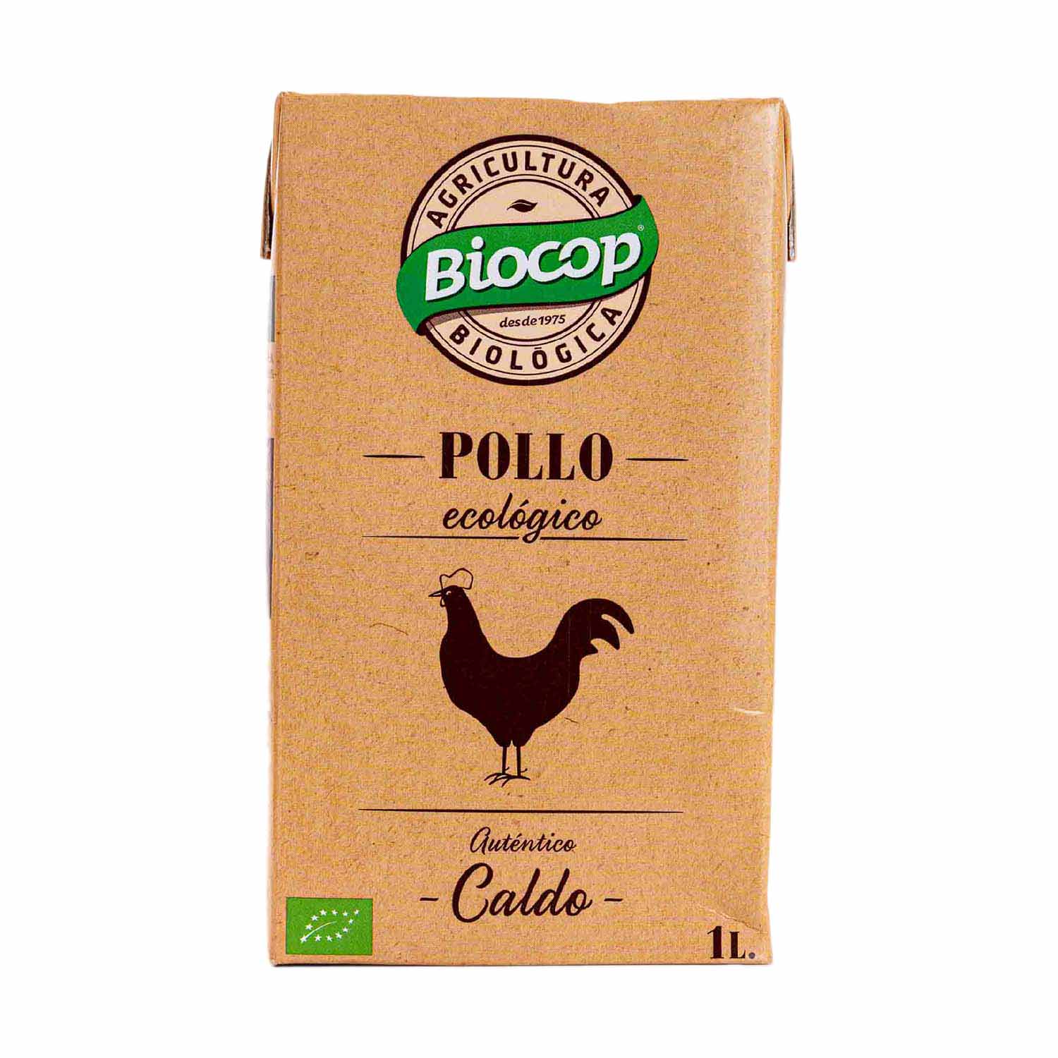 Caldo de Pollo Auténtico 1L Biocop