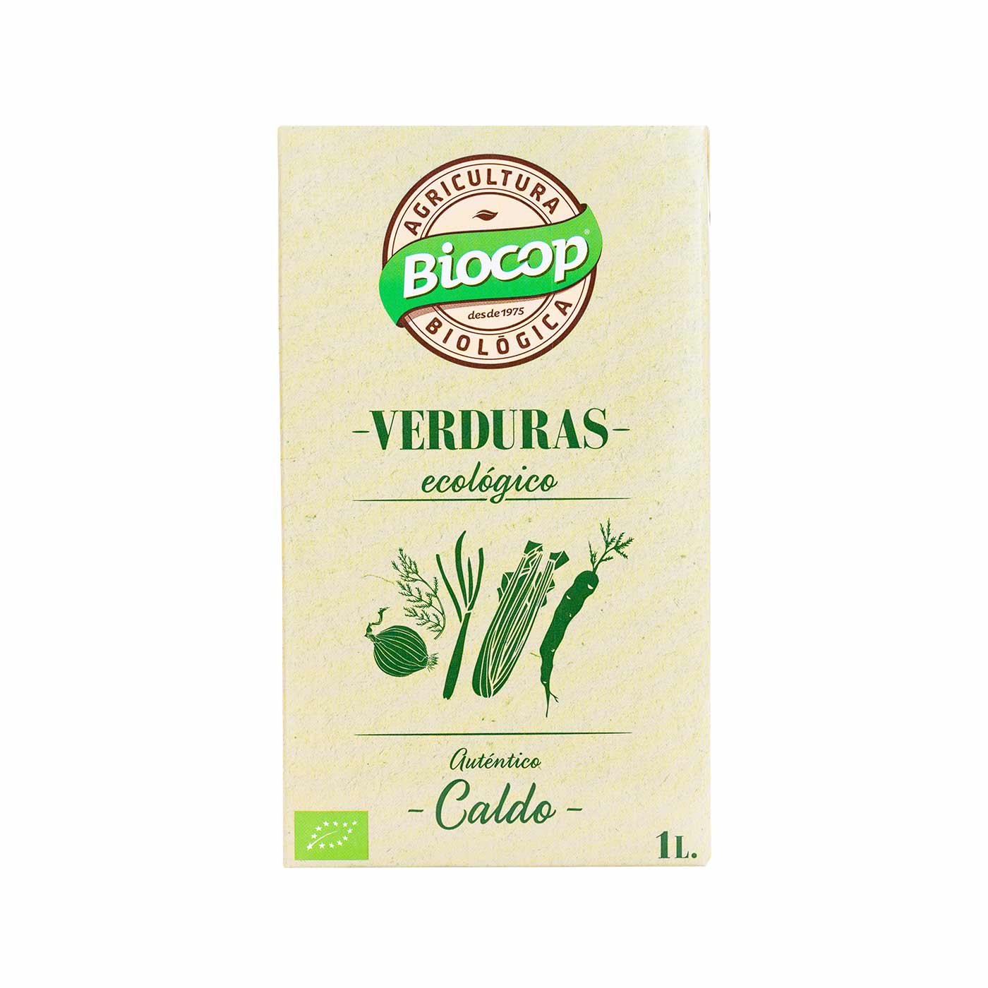Caldo de Verduras Auténtico 1L Biocop