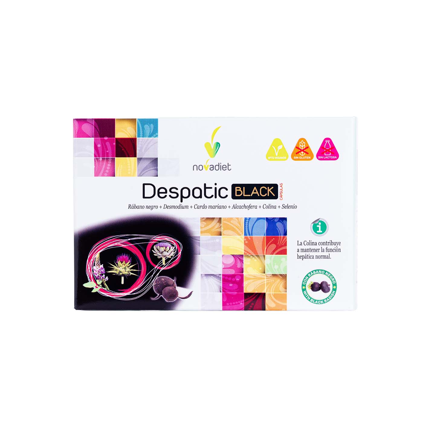 Despatic Black 60 cápsulas Novadiet