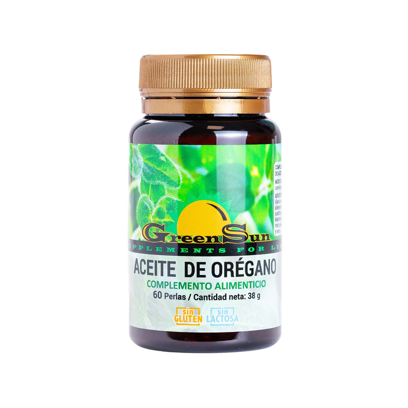 Aceite esencial de orégano 60 perlas Green Sun