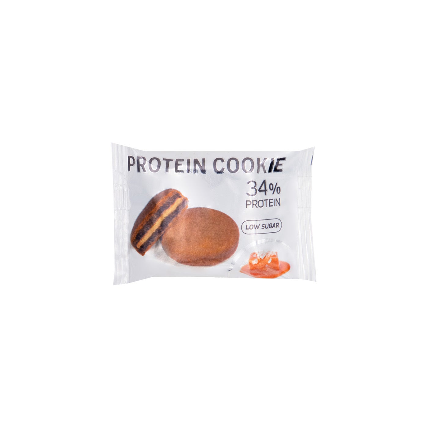 Cookie Proteica sabor Chocolate y Caramelo Salado 30g PWD Nutrition
