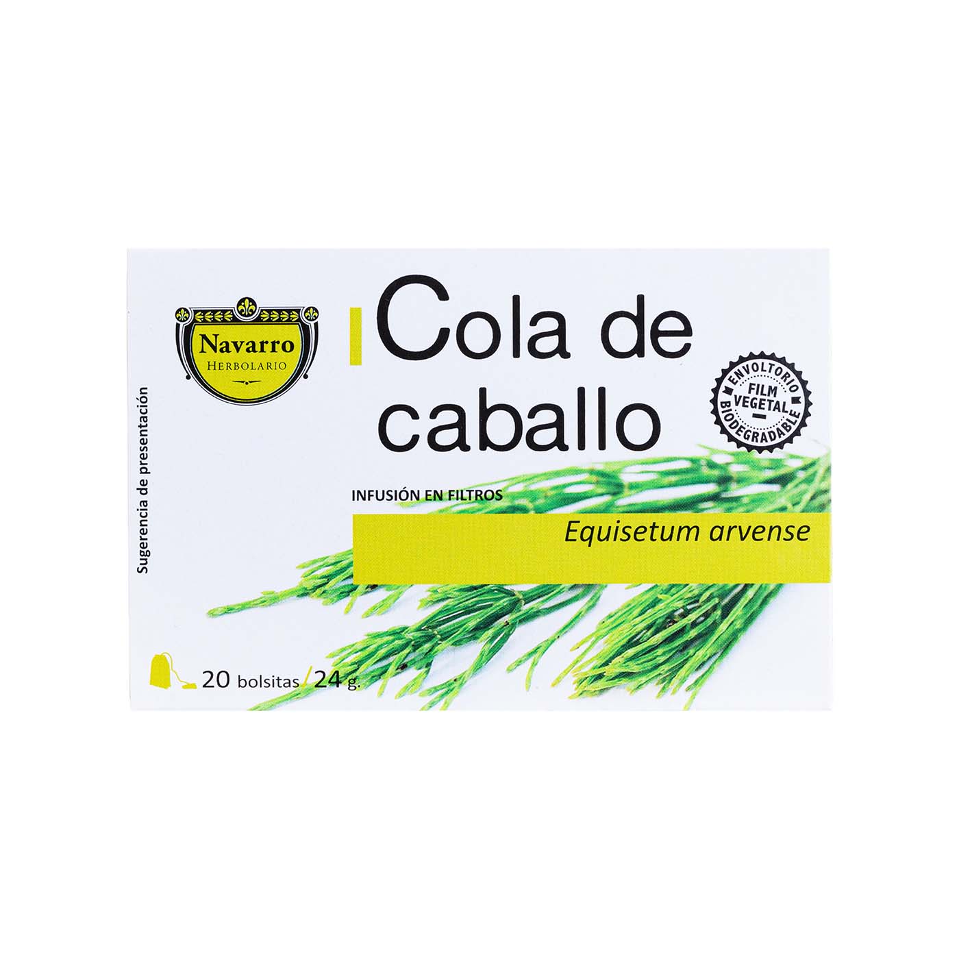Infusión de Cola de Caballo 20Filtros Herbolario Navarro
