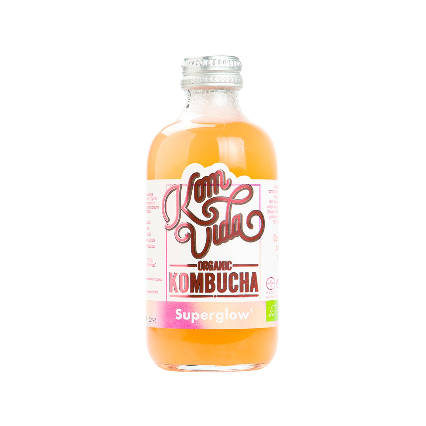 Kombucha Superglow 250ml Komvida