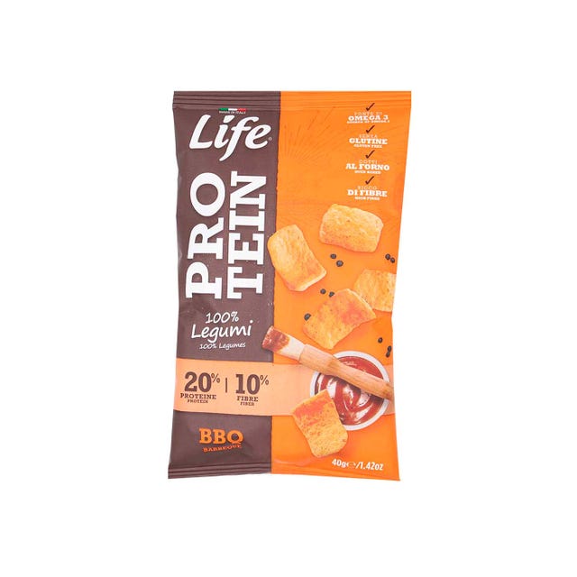 Snack Proteico con Barbacoa 40g Life Snack