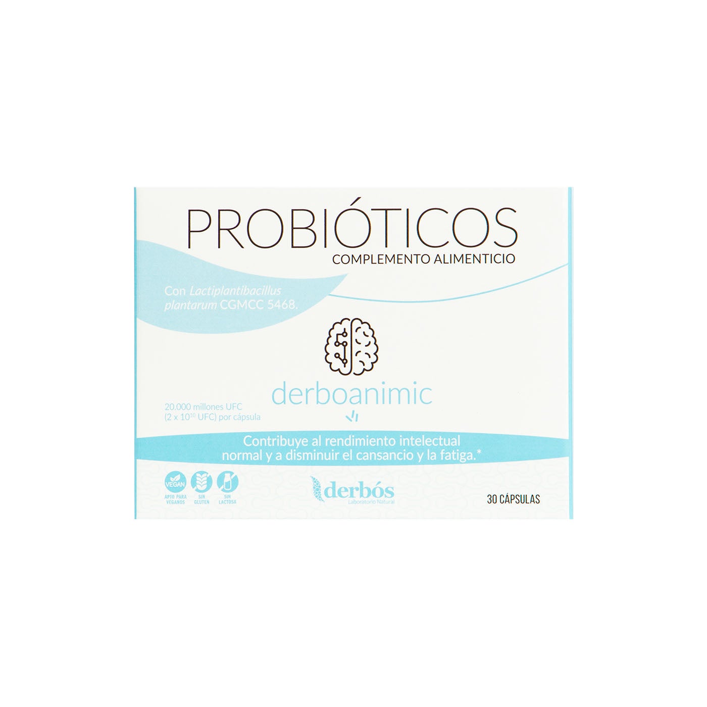 Probióticos Derboanimic 30 cápsulas Derbós