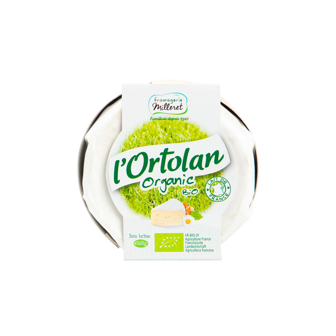 Queso de Pasta L´Ortolan 125g Fromagerie Milleret