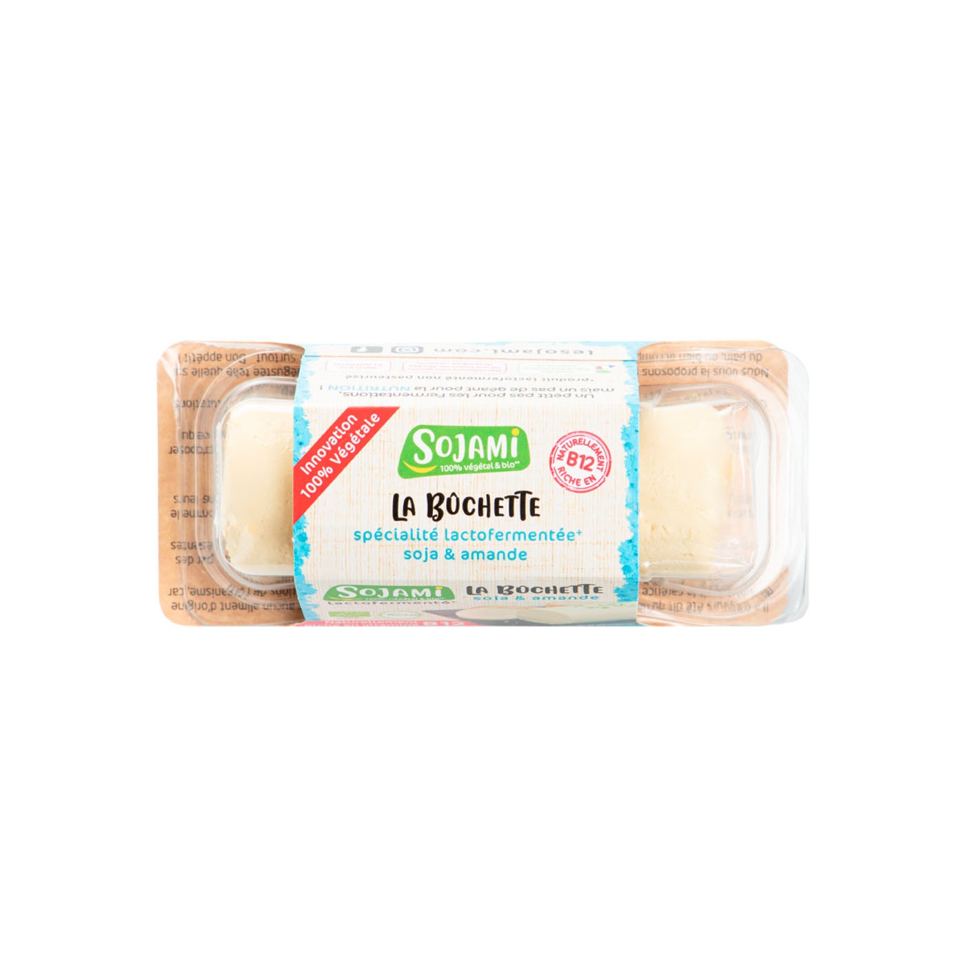 Rulo Vegano de Soja y Almendra Natural 135g Sojami